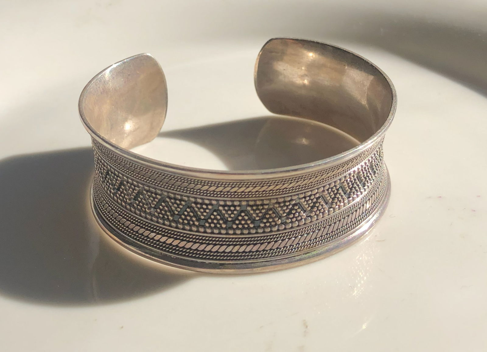 Vintage Silver Bracelet: Vintage Silver Bracelet, weight 36.2g
