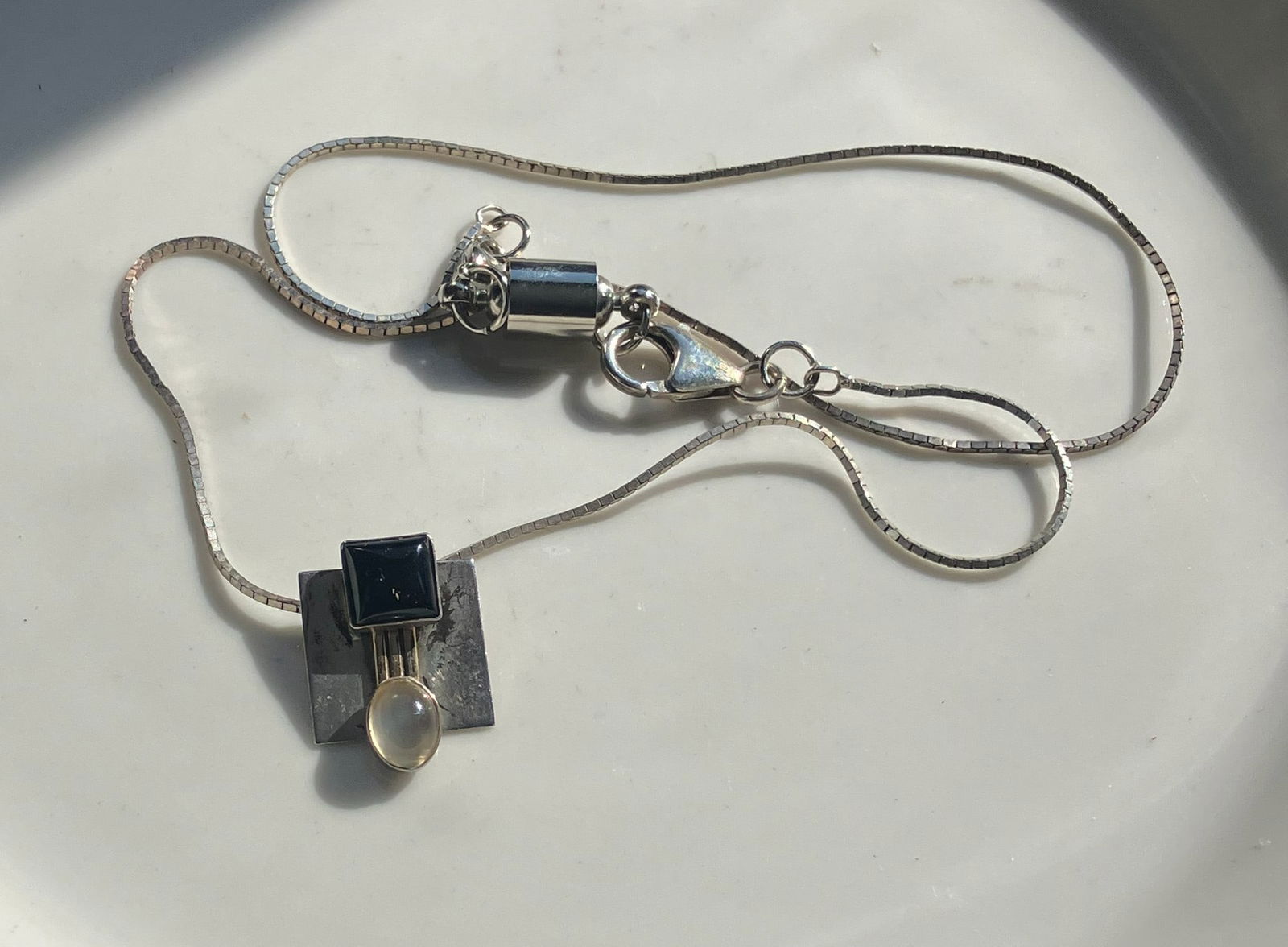 Vintage silver Necklace (1 of 4)