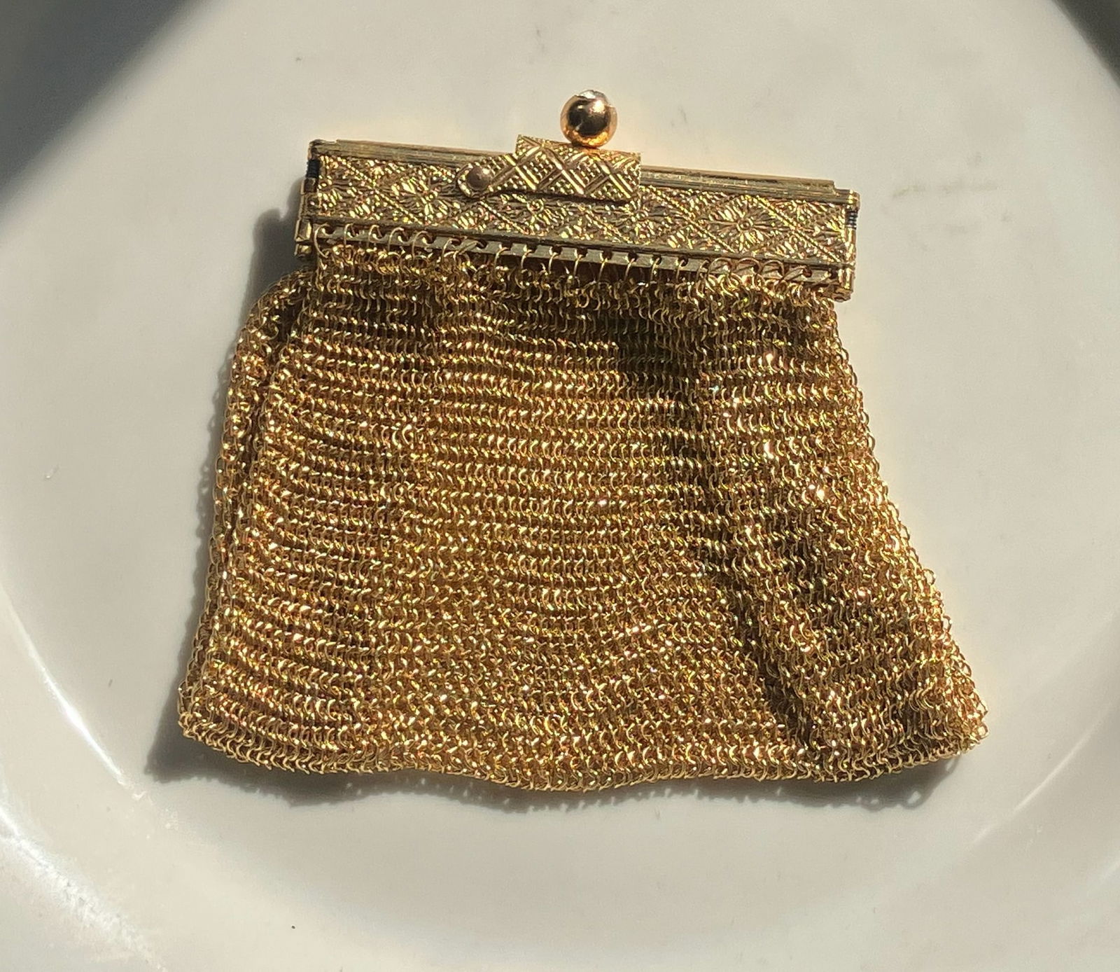 Vintage Gold filled Purse (1 of 4)