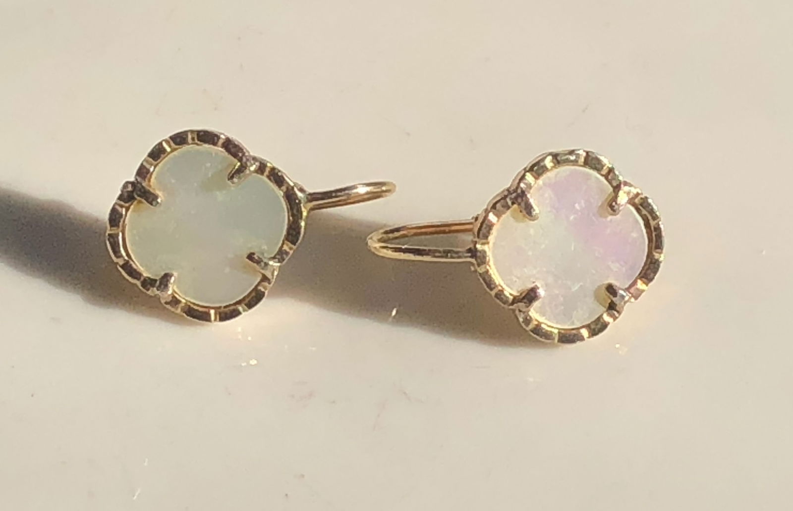 Pair of Silver Earrings: Pair of Silver Earrings