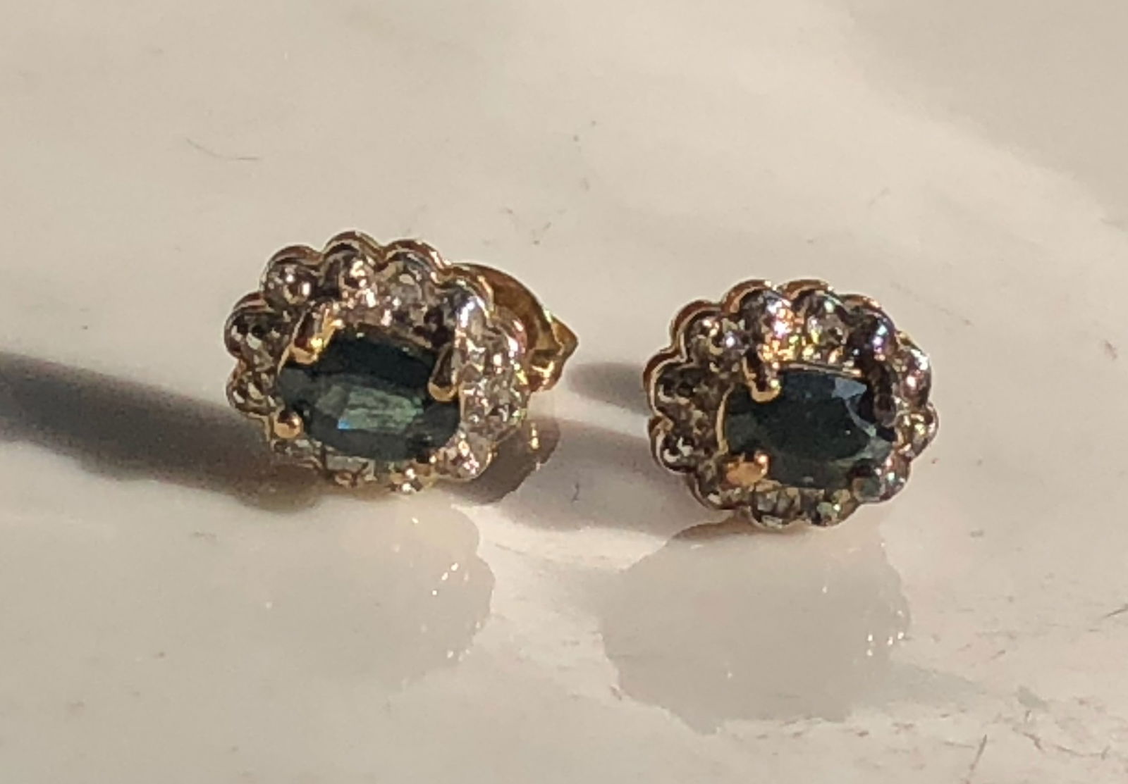 Pair of Silver Earrings: Pair of Silver Earrings