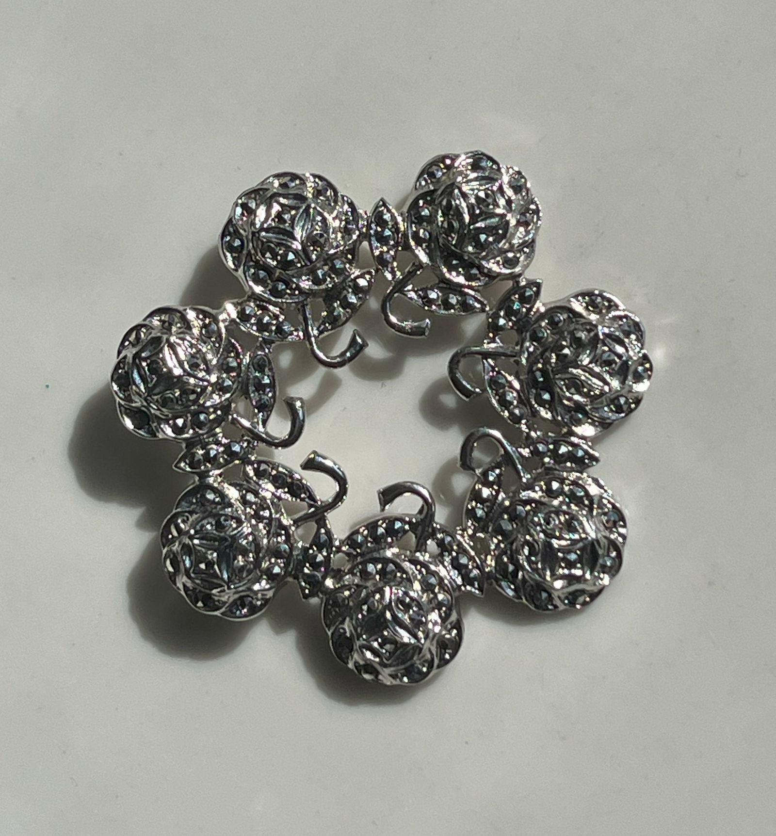 Vintage Silver Brooch Pin (1 of 2)