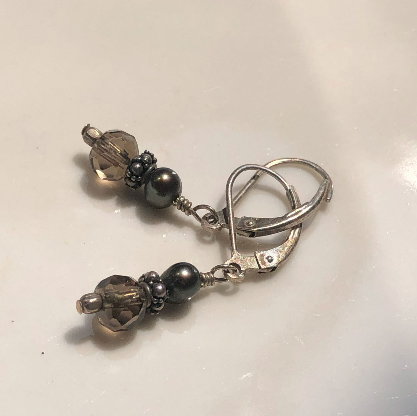 Pair of Silver Earrings (1 of 4)