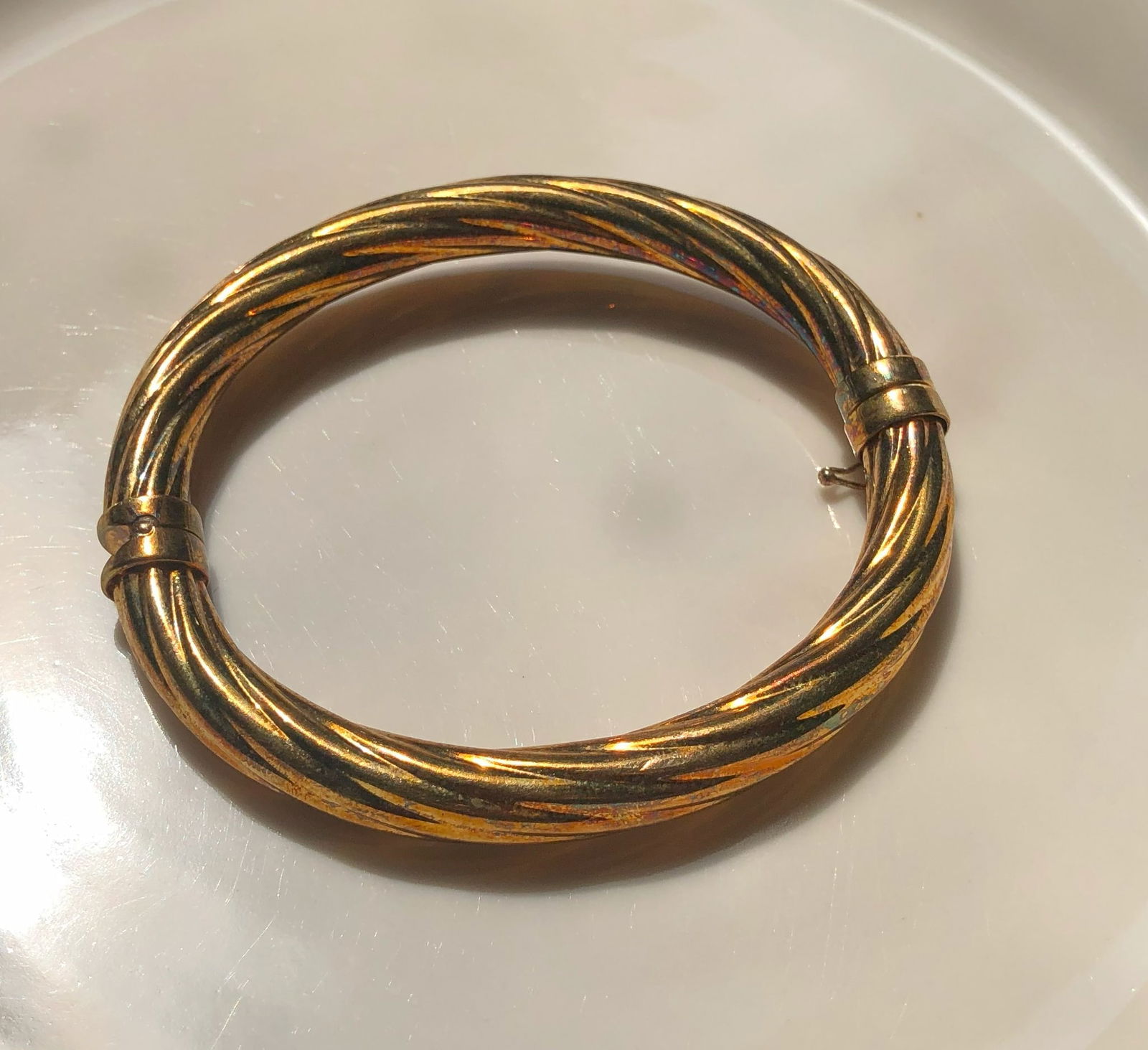 Vintage silver Bracelet: Vintage silver Bracelet, weight 17.4g