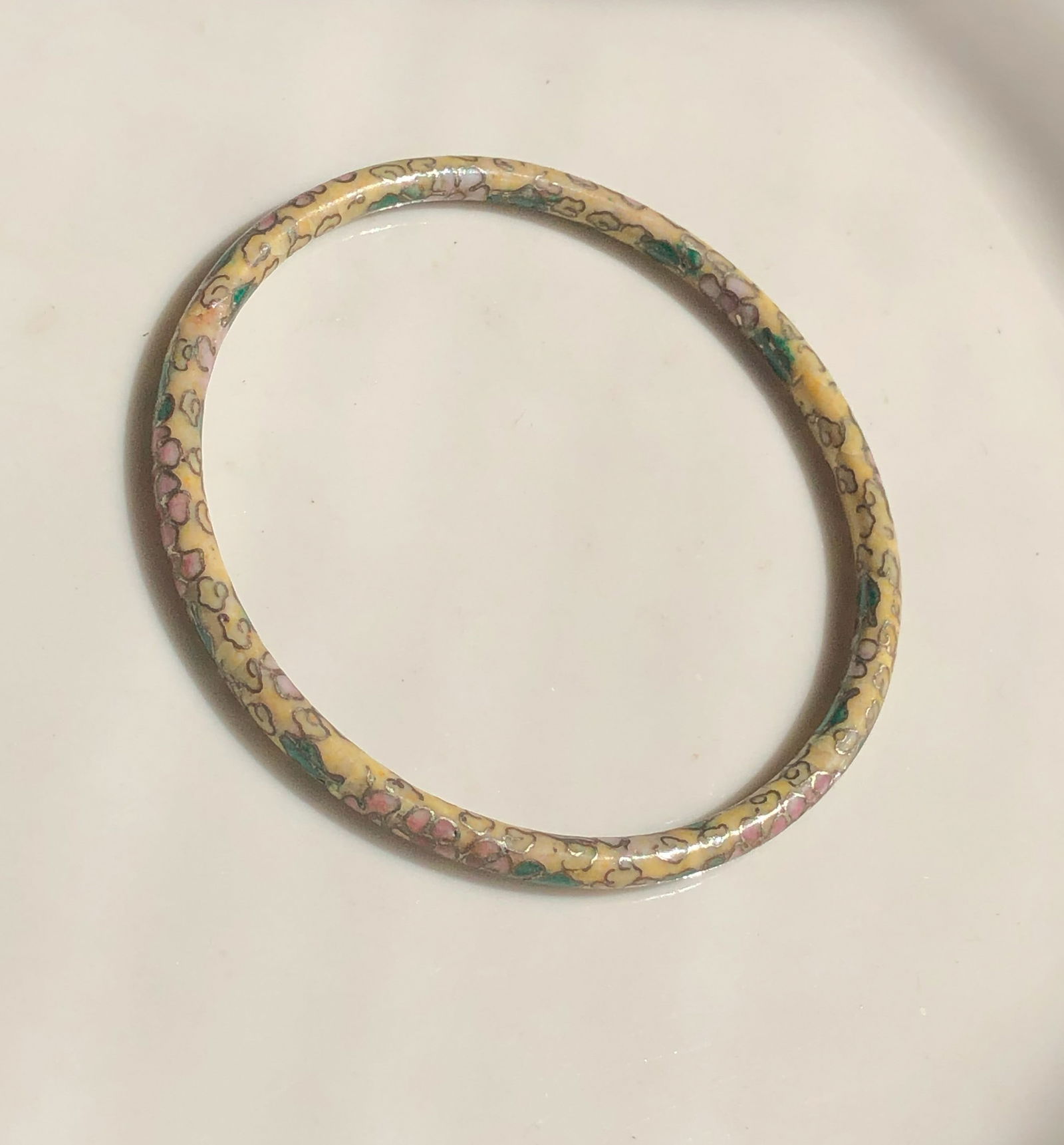 Vintage Cloisonne Bracelet (1 of 2)