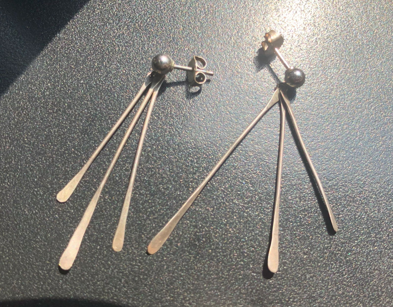 Pair of Silver Earrings (1 of 2)