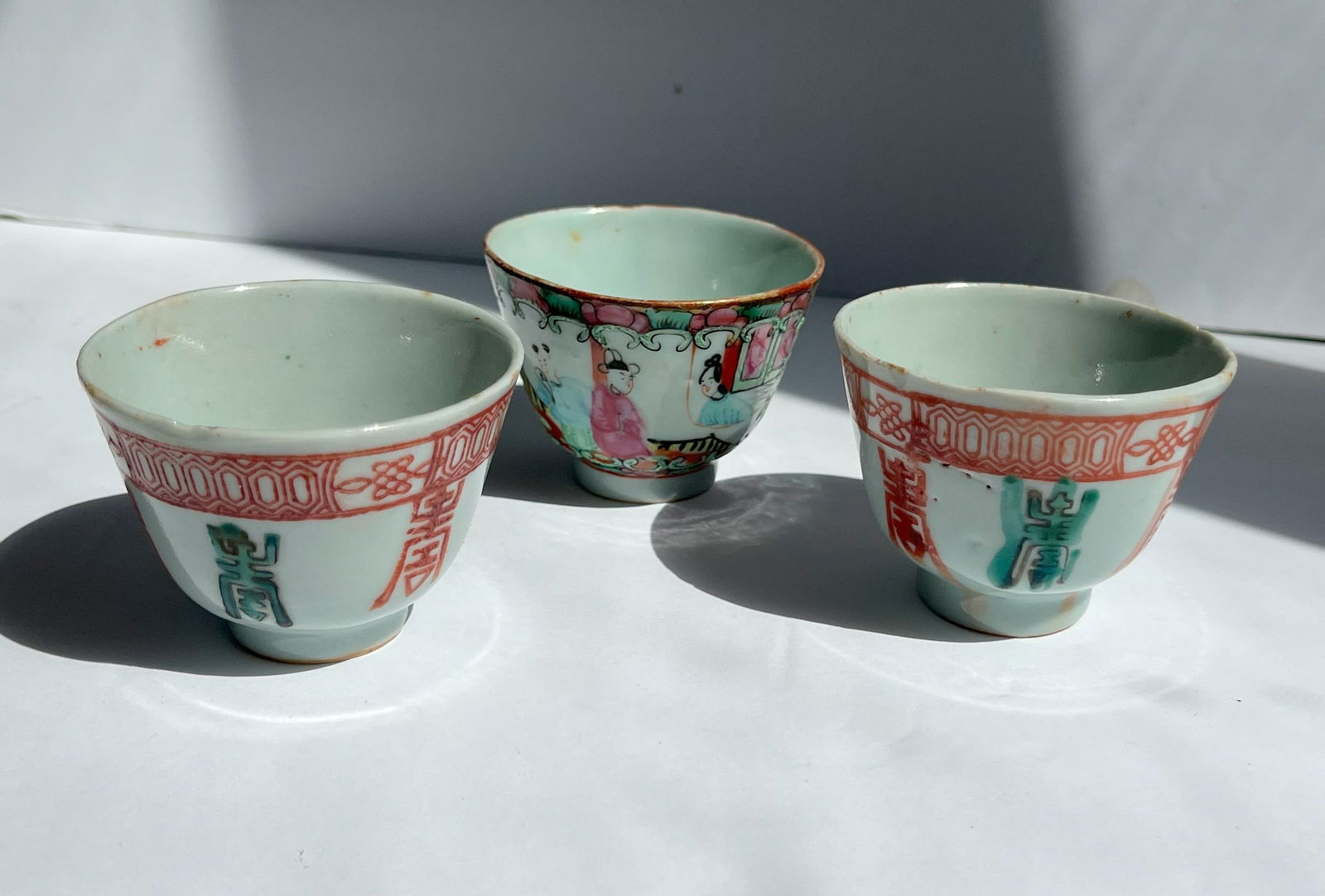 Three Antique Cups (1 of 7)