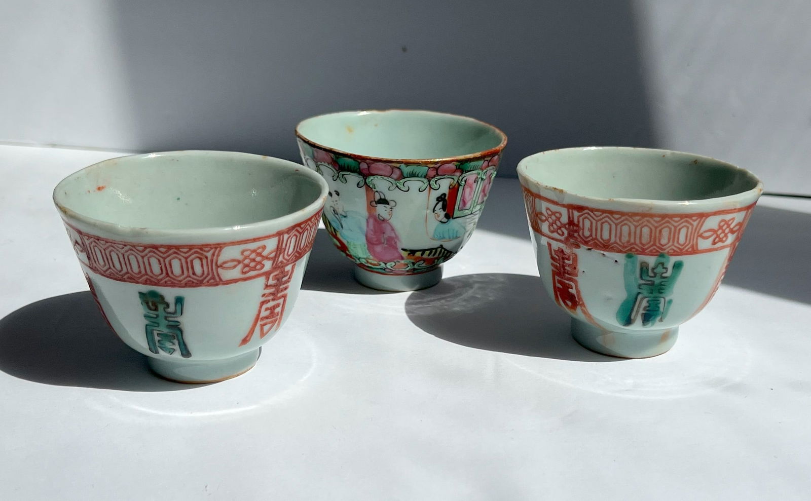 Three Antique Cups - 6