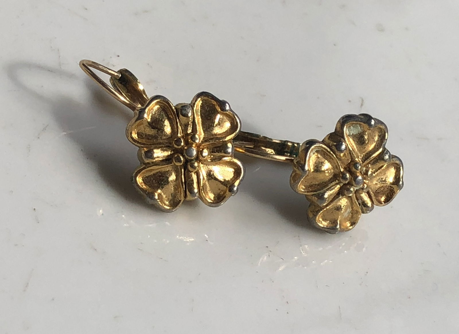 Pair of Silver Earrings: Pair of Silver Earrings