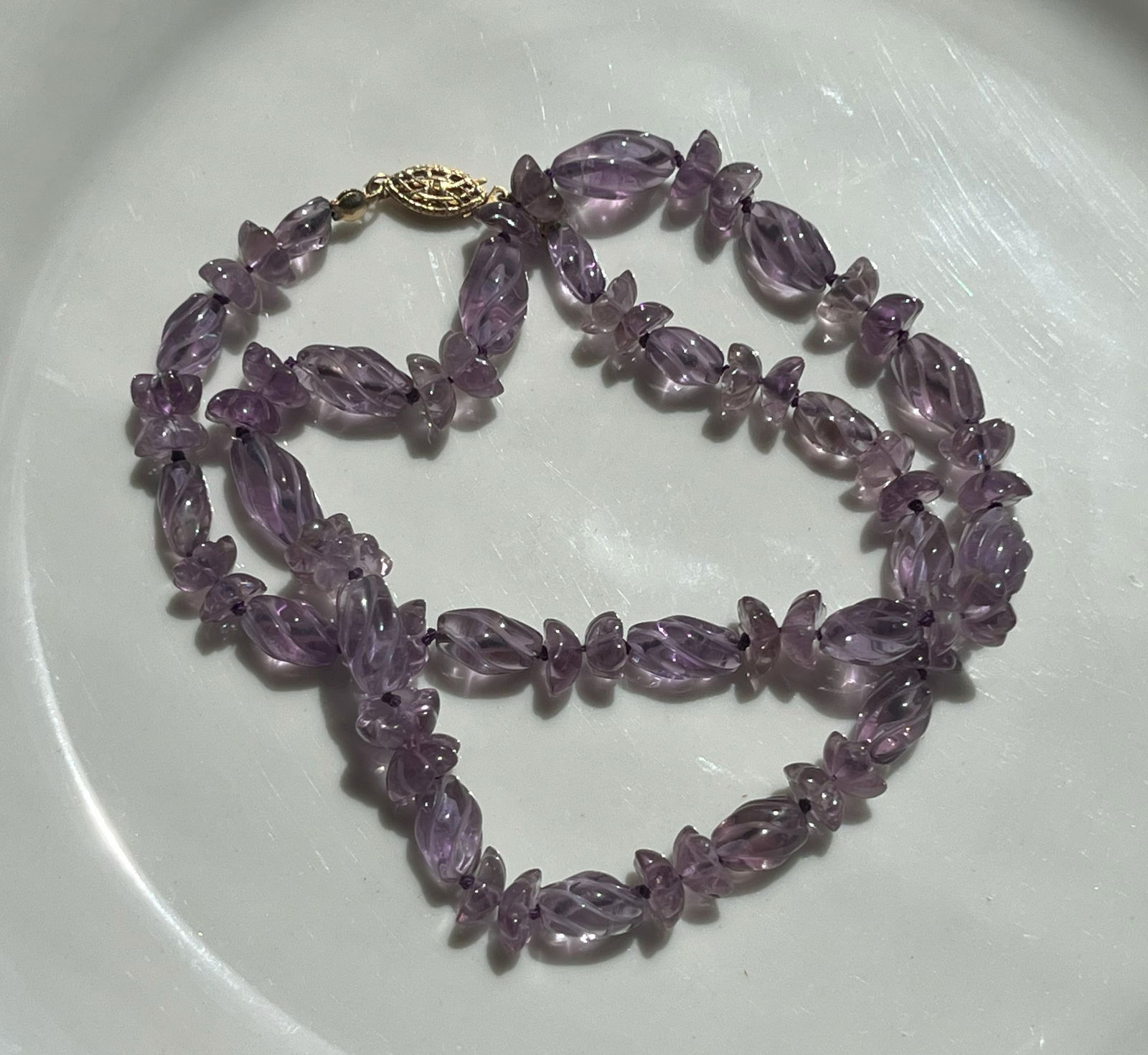 Vintage Amethyst Necklace: Vintage Amethyst Necklace