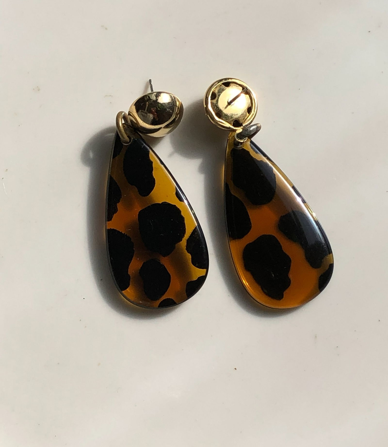 Leopard Print Earrings - 3