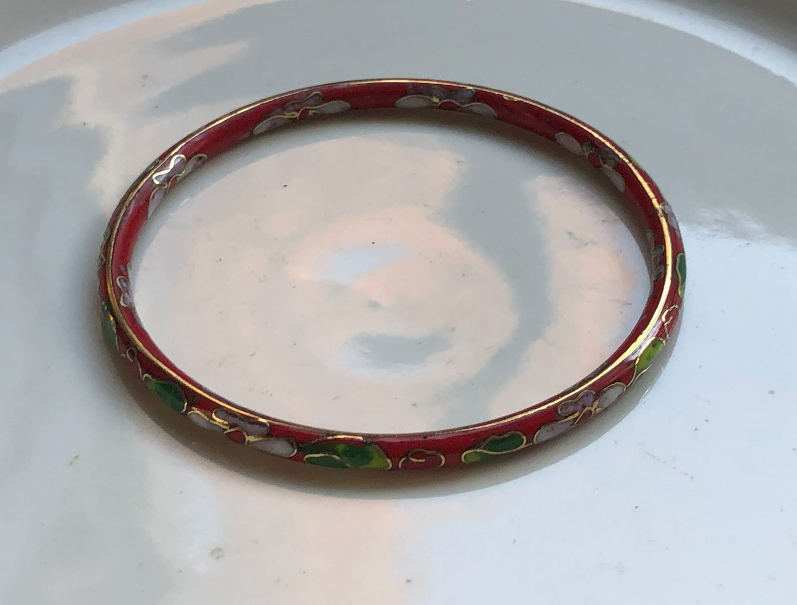 Vintage Cloisonne Bracelet (1 of 2)