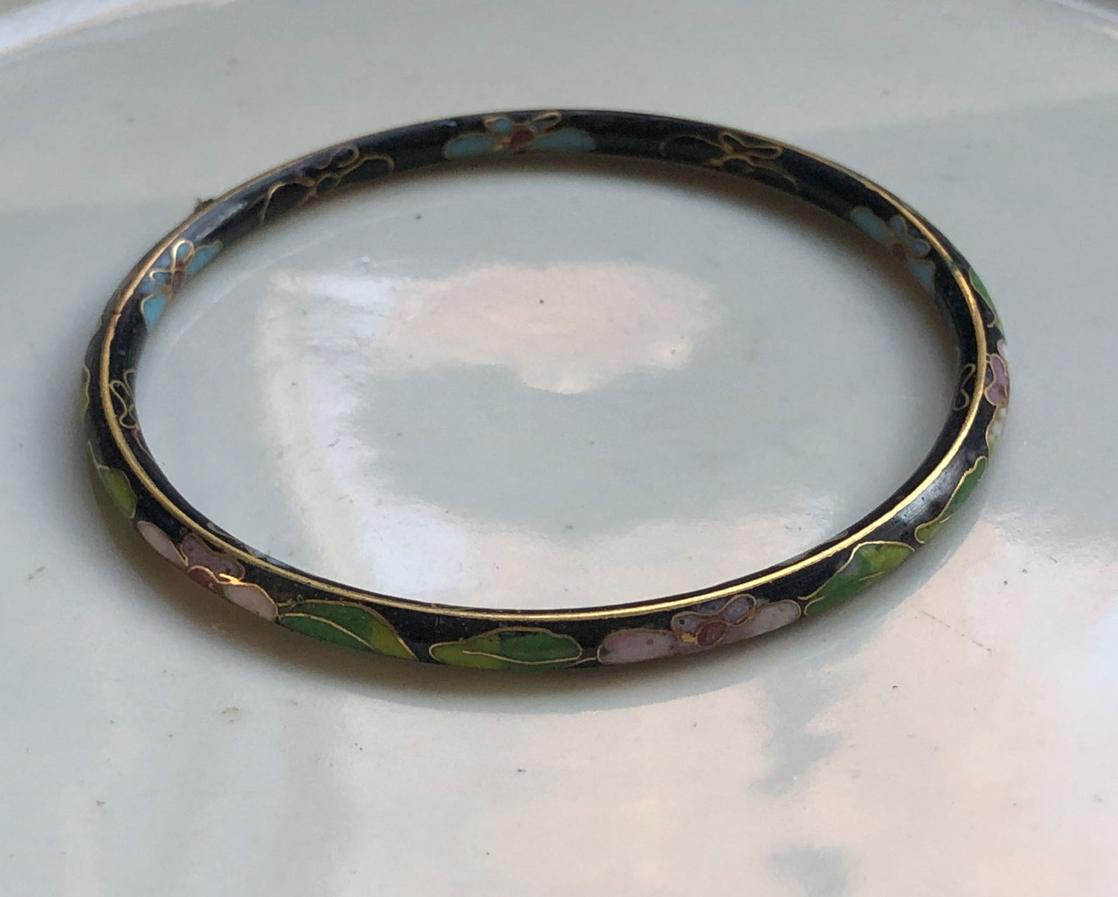 Vintage Cloisonne Bracelet (1 of 2)