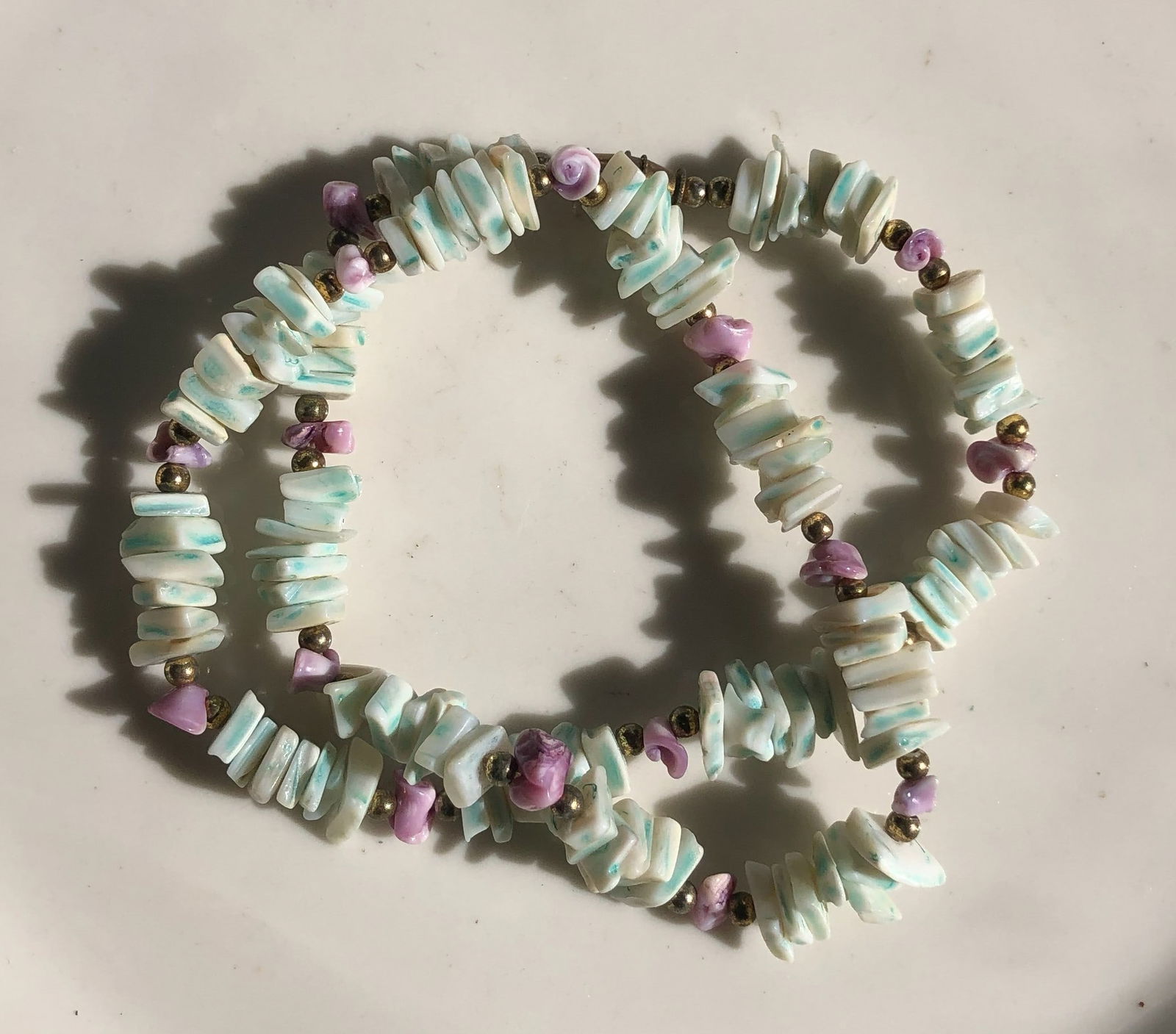 Shell and Bead Necklace (1 of 2)