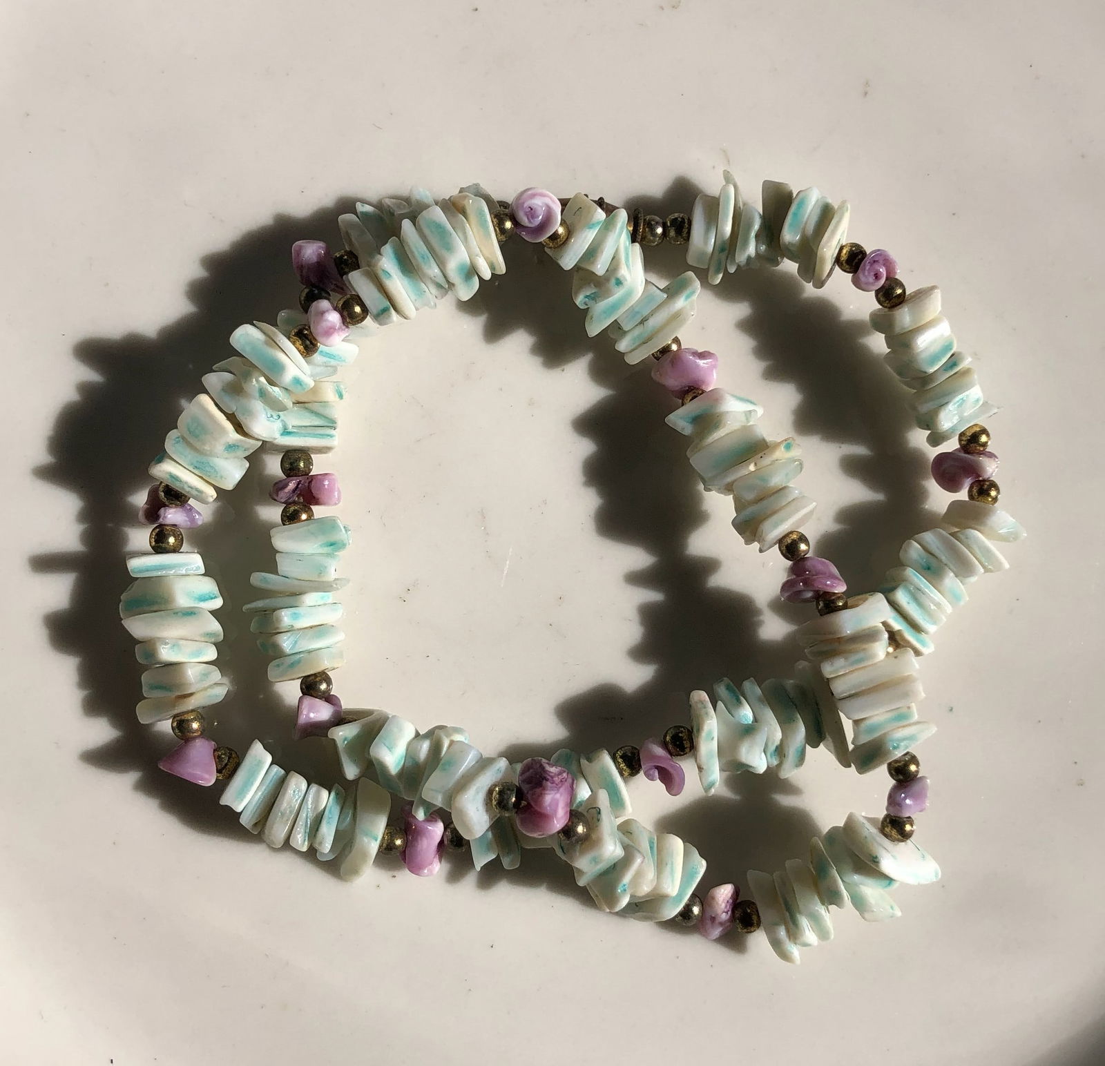 Shell and Bead Necklace - 2