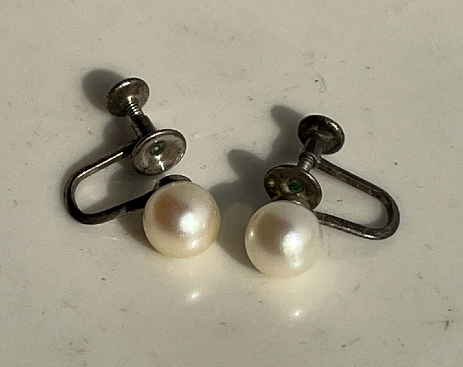Pair of Mikimoto Sea Pearl Earrings (1 of 3)