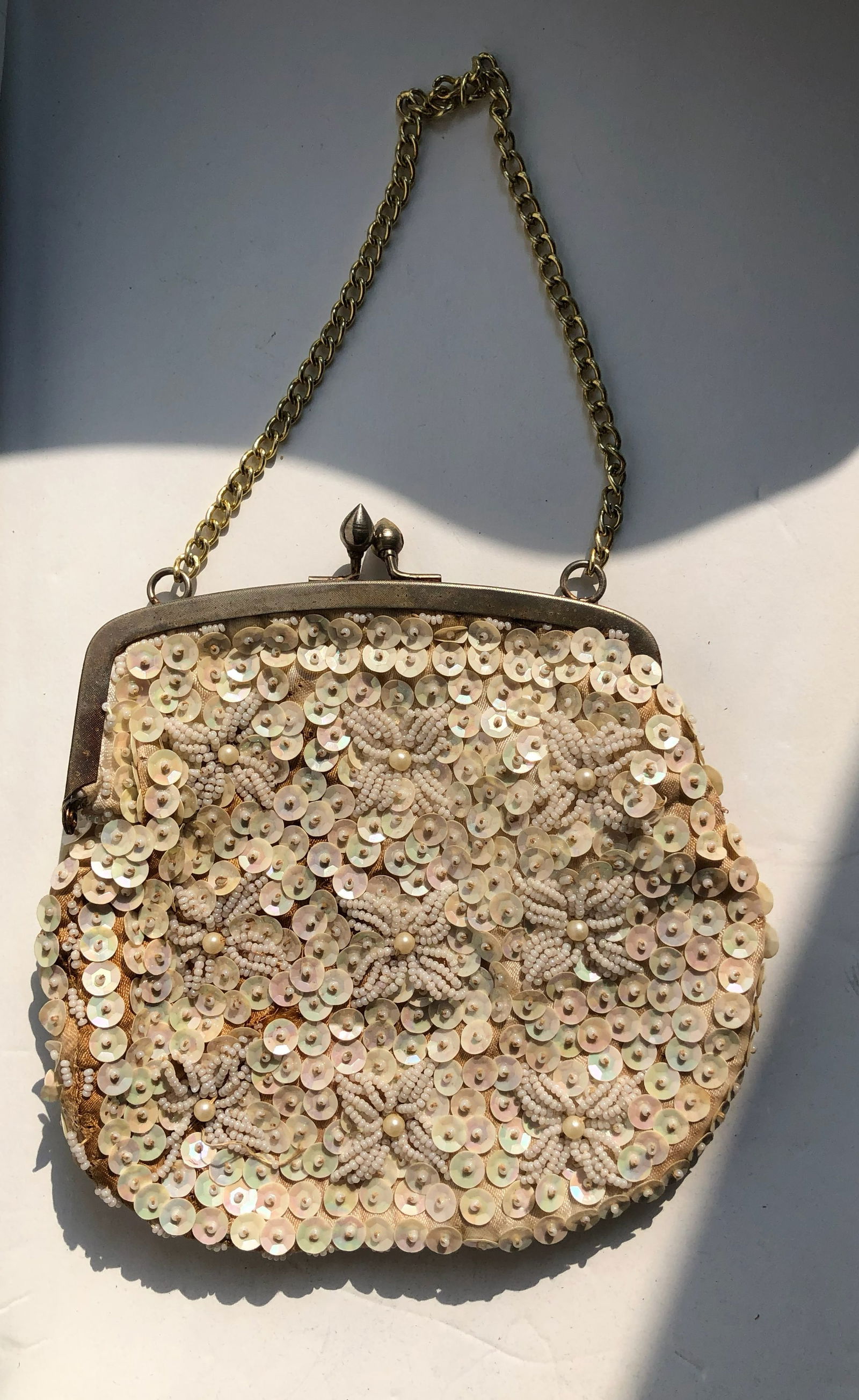 Sequin Beaded Clutch - 3