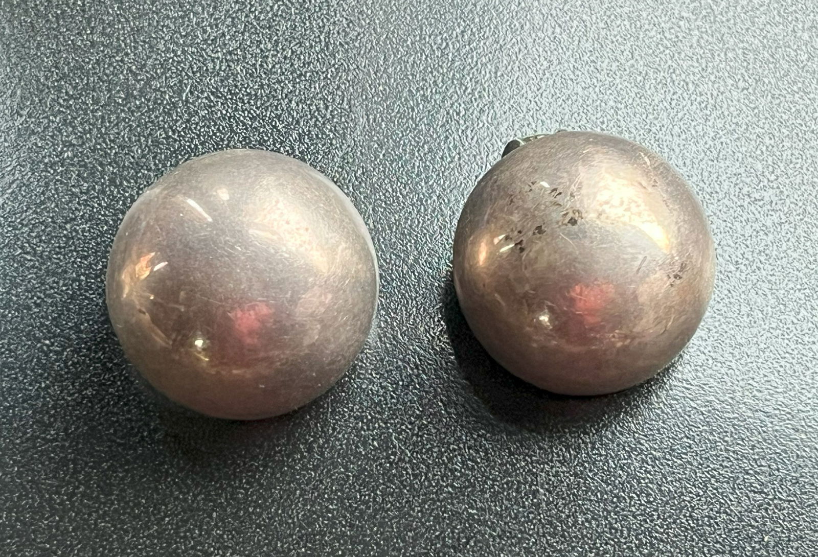 Pair of Silver Earrings: Pair of Silver Earrings