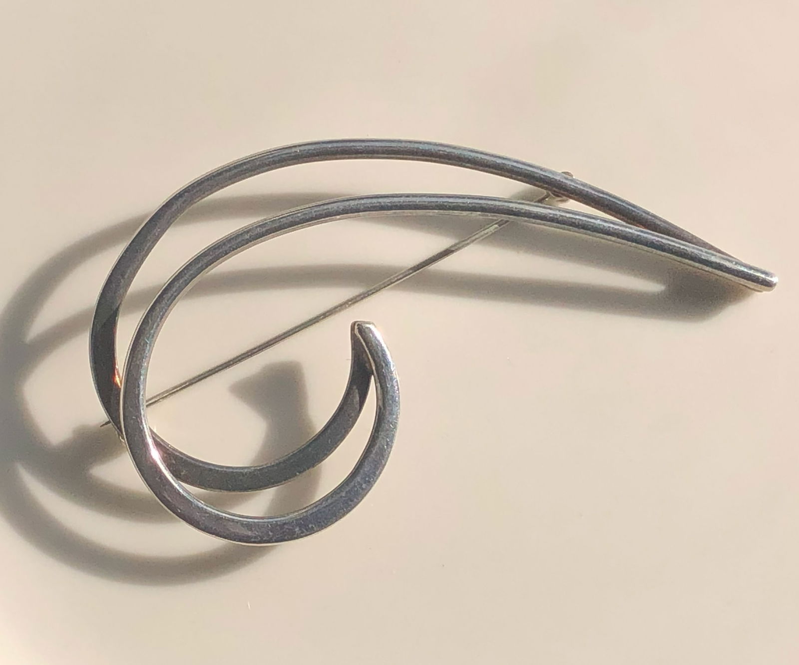 Vintage Silver Brooch Pin (1 of 3)