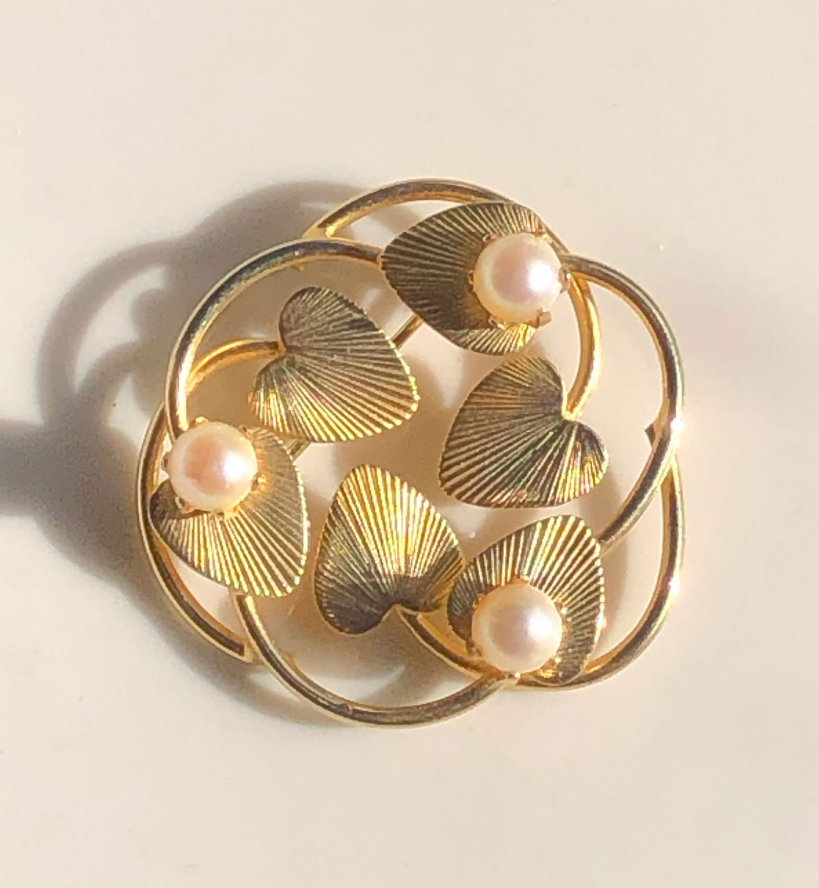 Vintage Gold Filled Brooch Pin: Vintage Gold Filled Brooch Pin, weight 8.1g