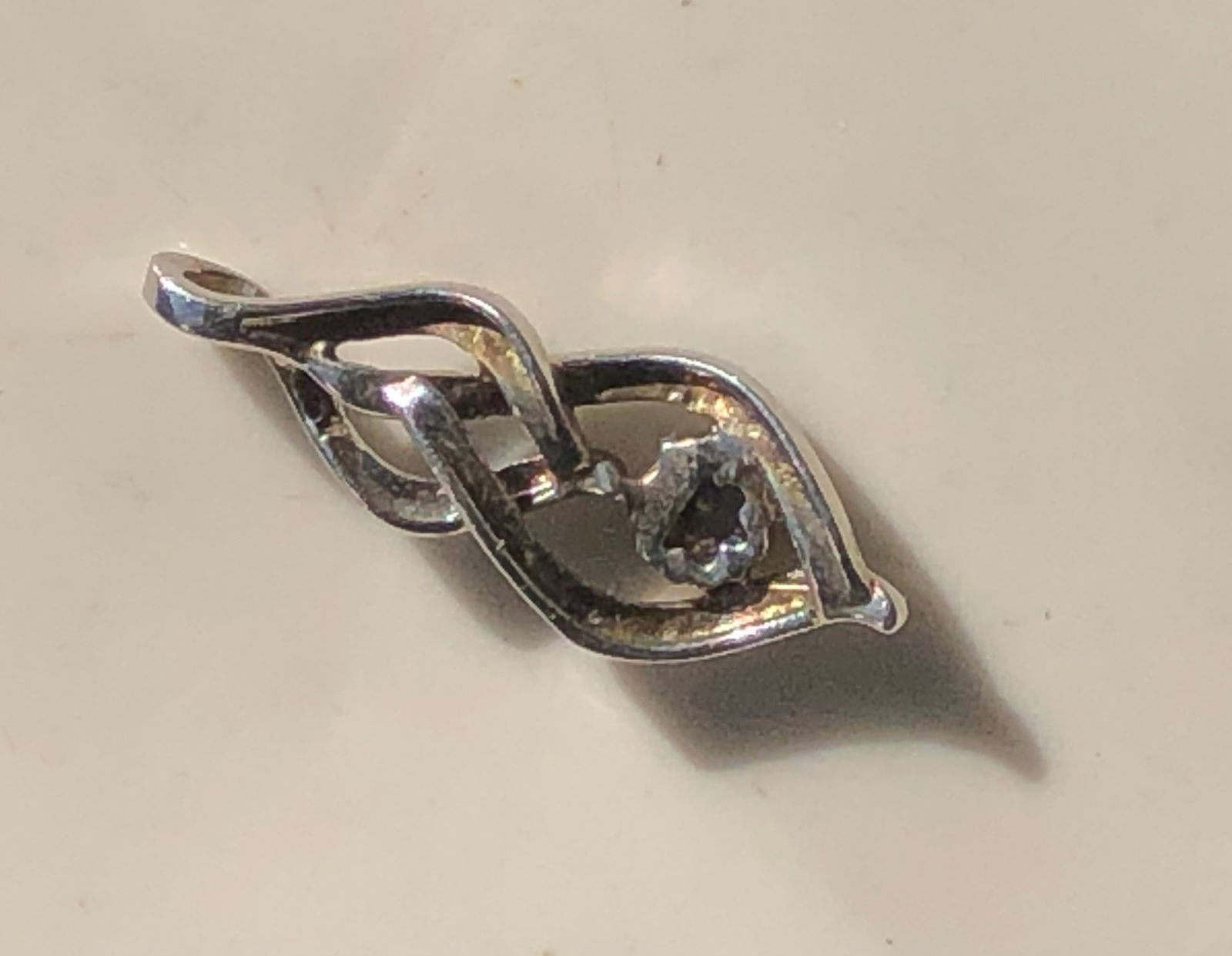 Vintage Silver Pendent - 2