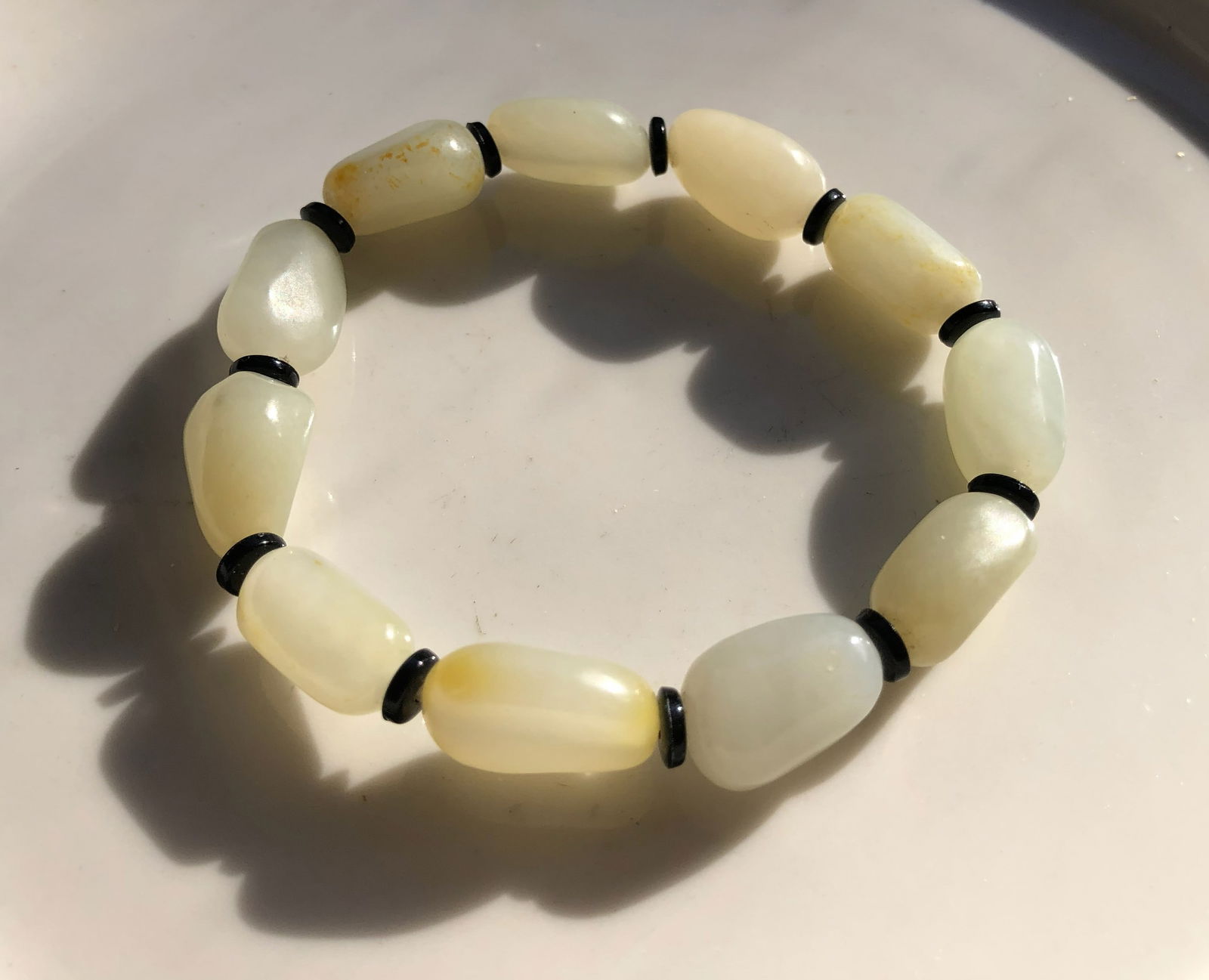 Natural Jade Bracelet (1 of 1)