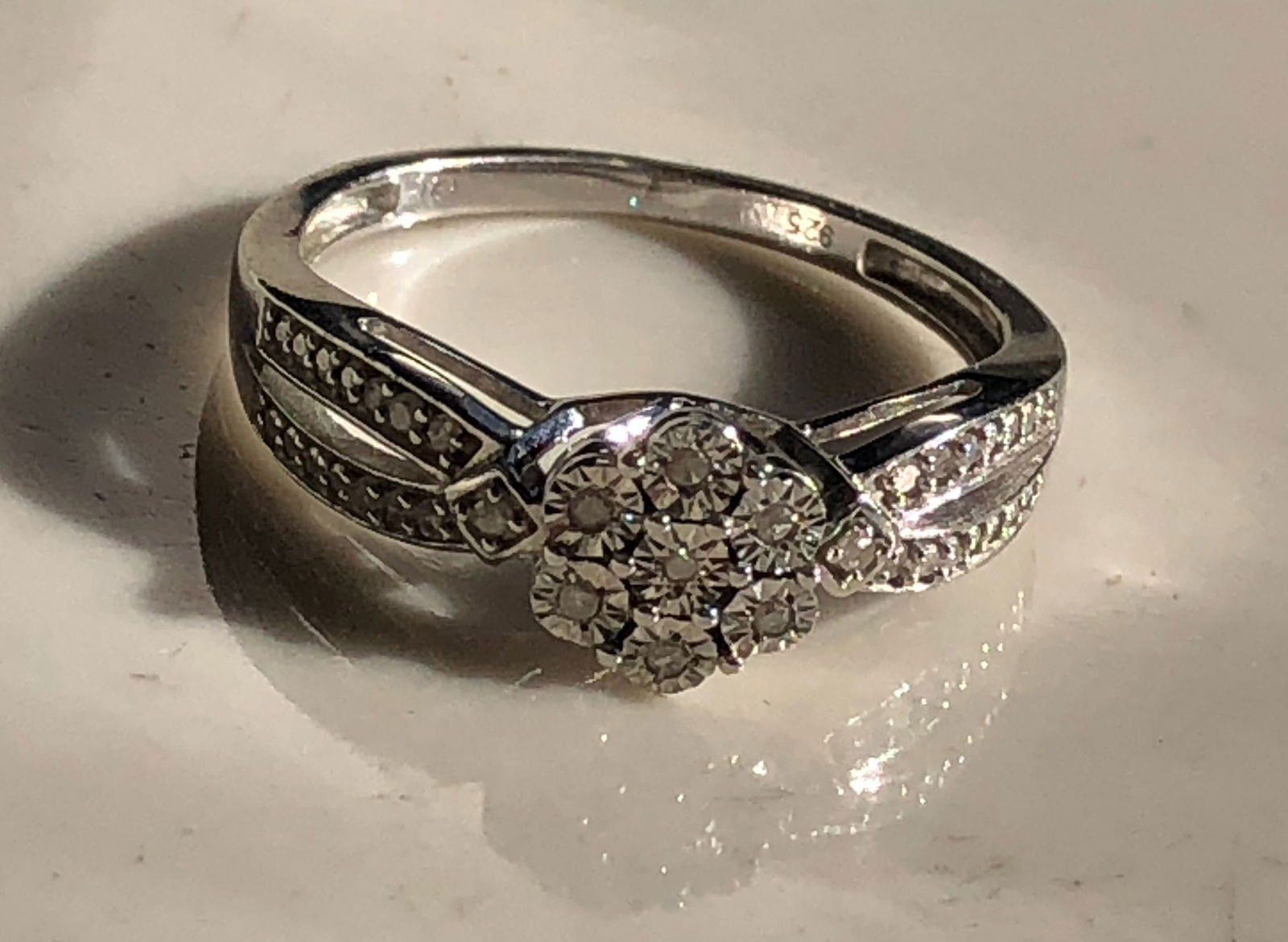 Vintage Silver Ring: Vintage Silver Ring Size 7