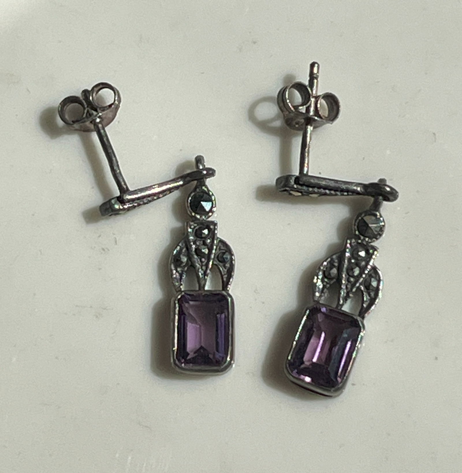 Pairof Silver Earrings - 2