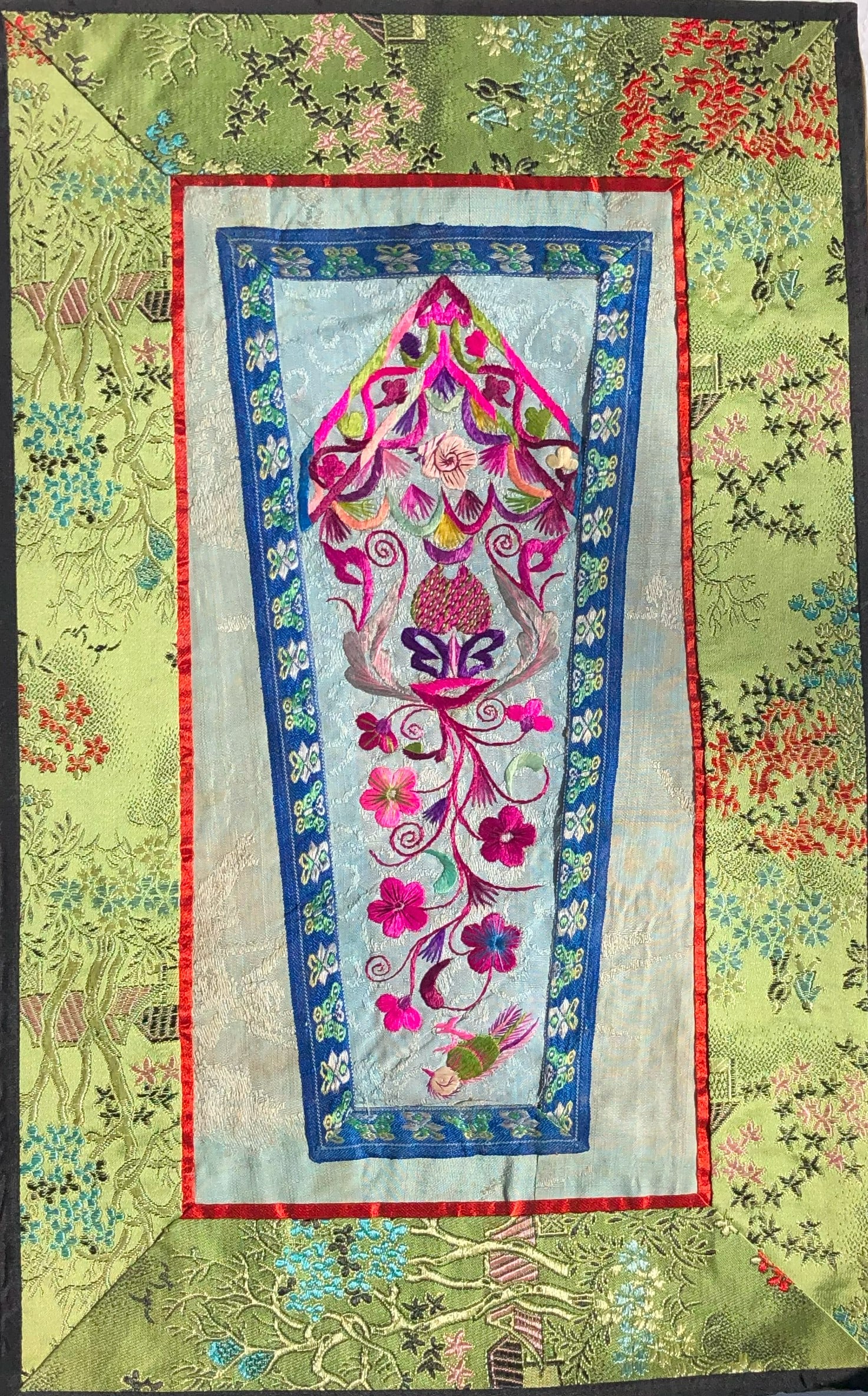 Vintage Chinese Embroidery Textile (1 of 1)