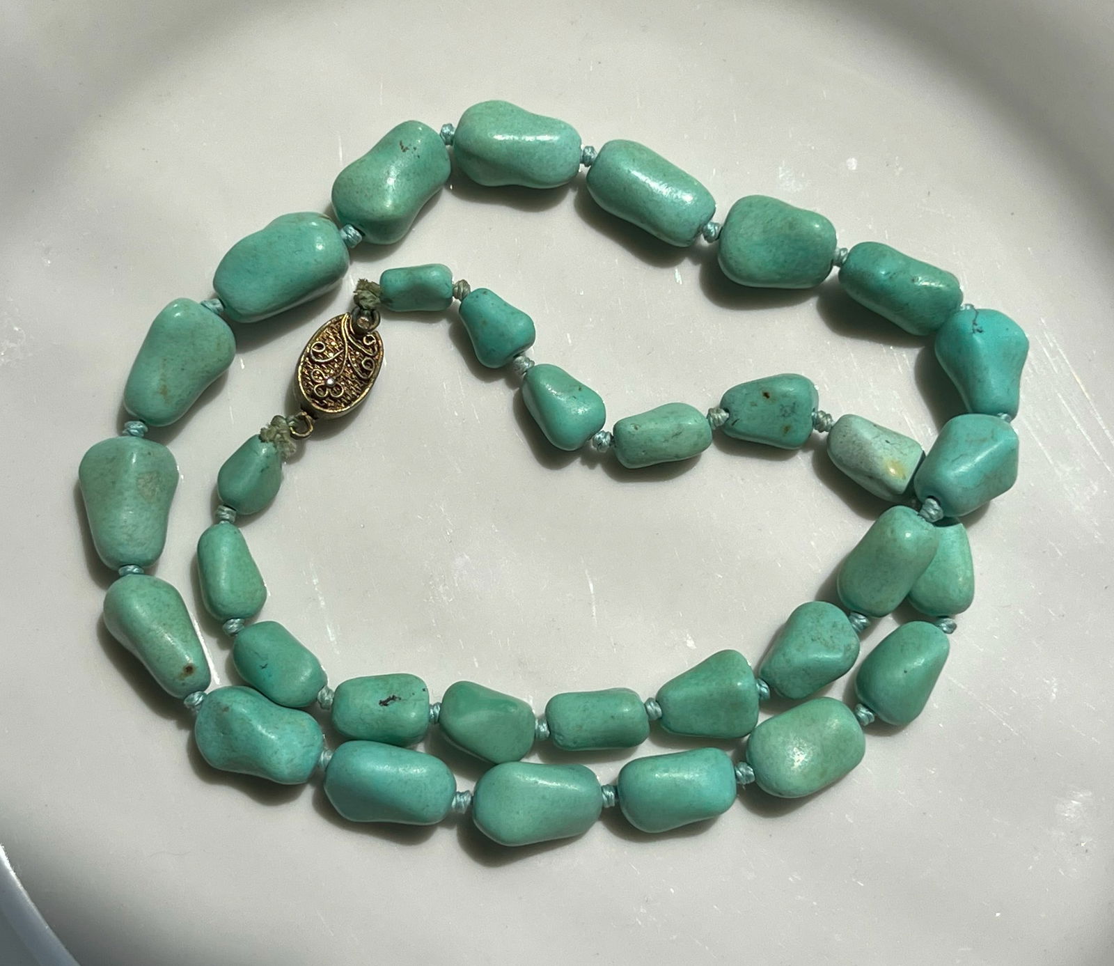 Vintage Turquoise Necklace (1 of 1)