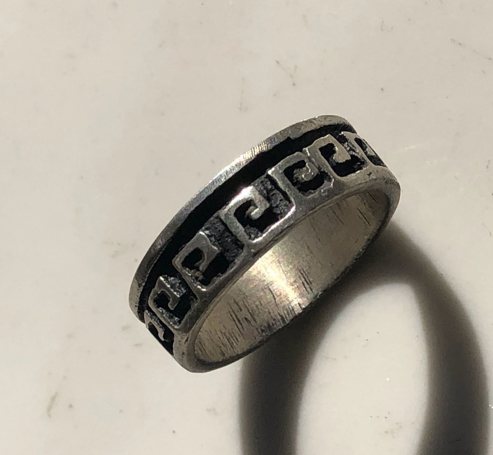 Vintage silver ring - 3