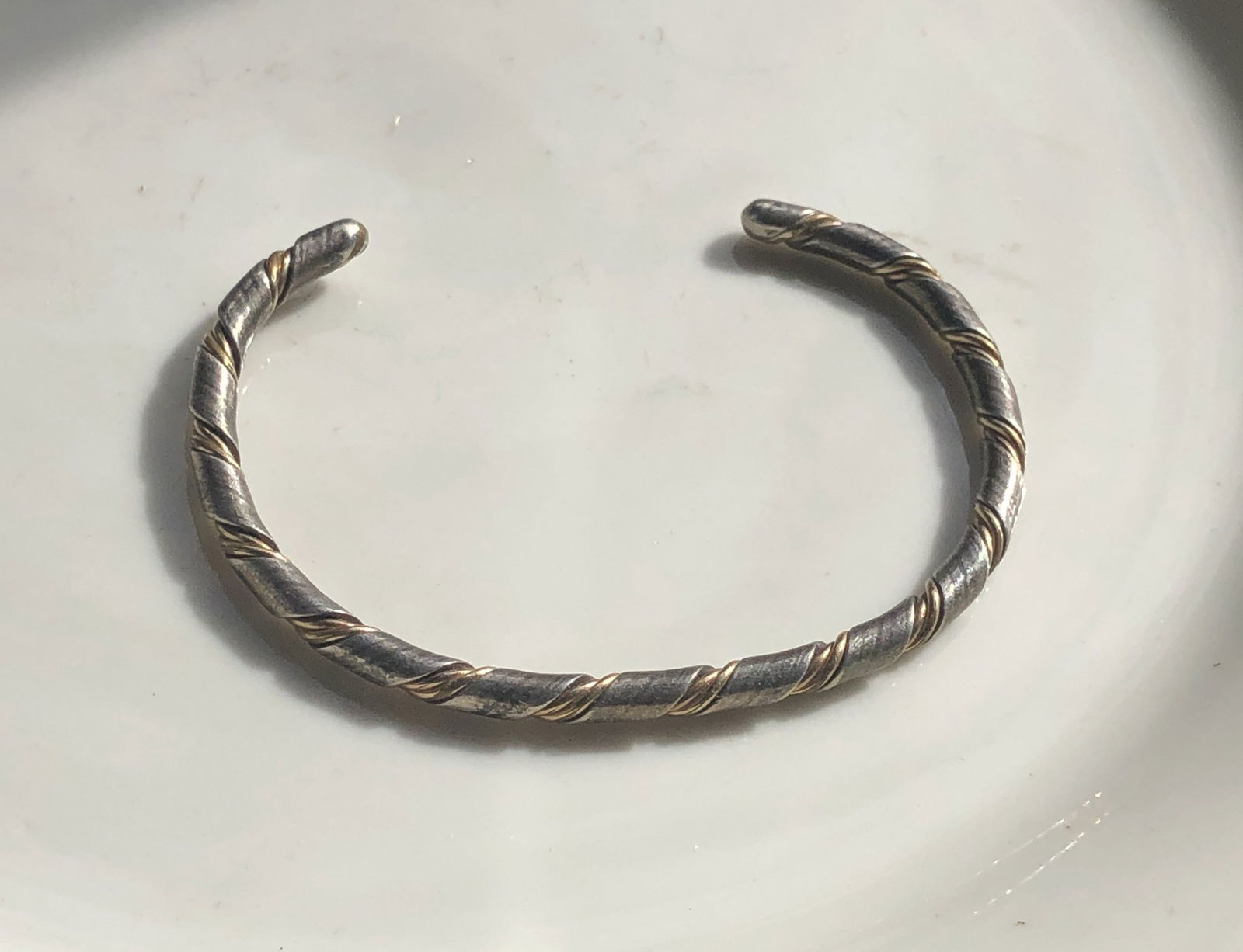 Vintage silver Bracelet: Vintage silver Bracelet, weight 12.5g