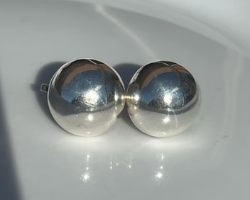 Pair of Silver Earrings