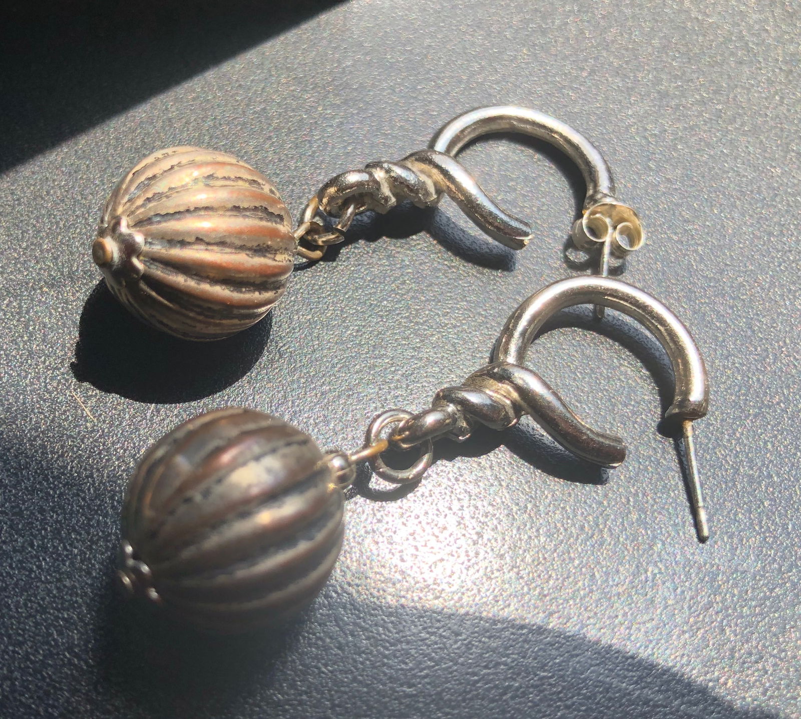 Pairof Silver Earrings - 3