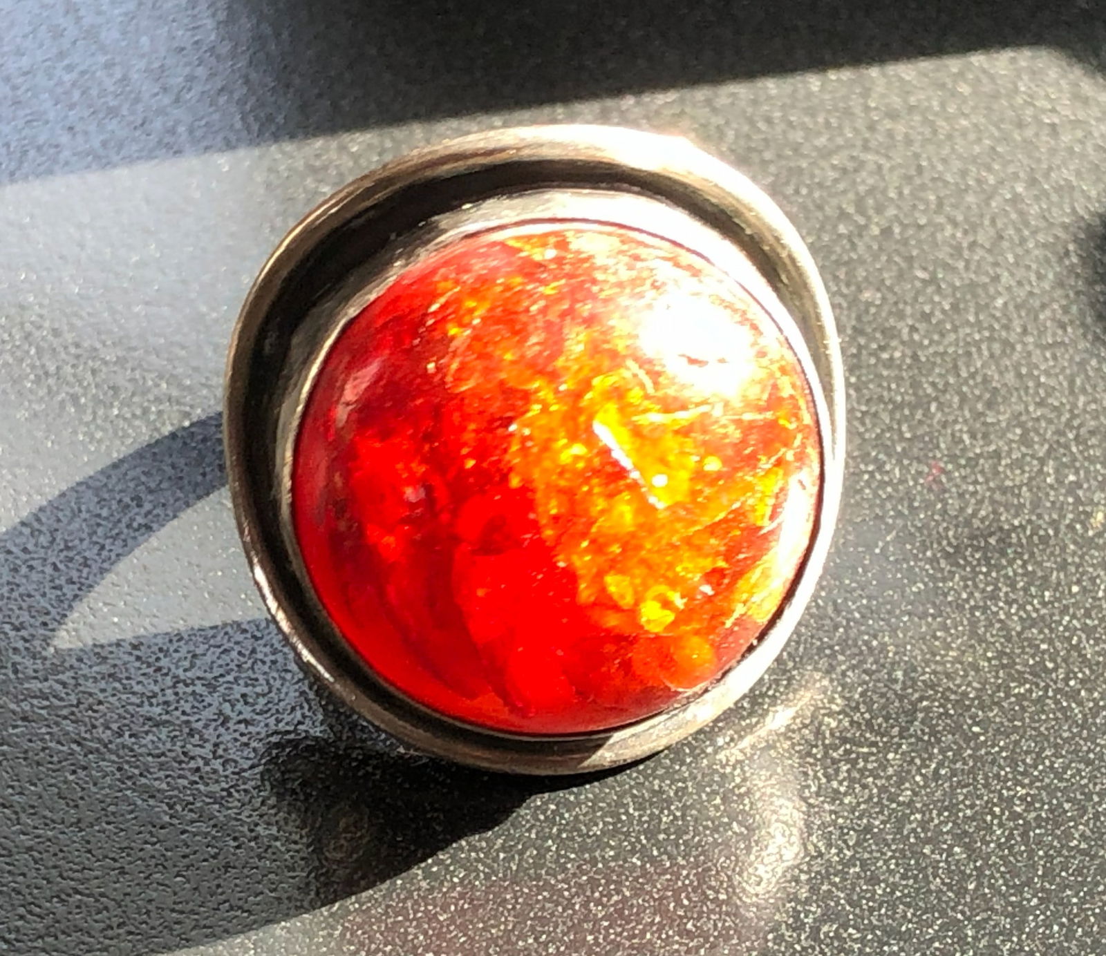 Vintage Silver ring: Vintage Silver ring, Size 7, weight 9.3g