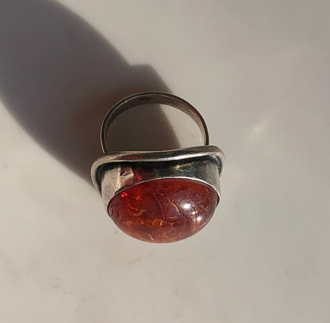 Vintage Silver ring - 3