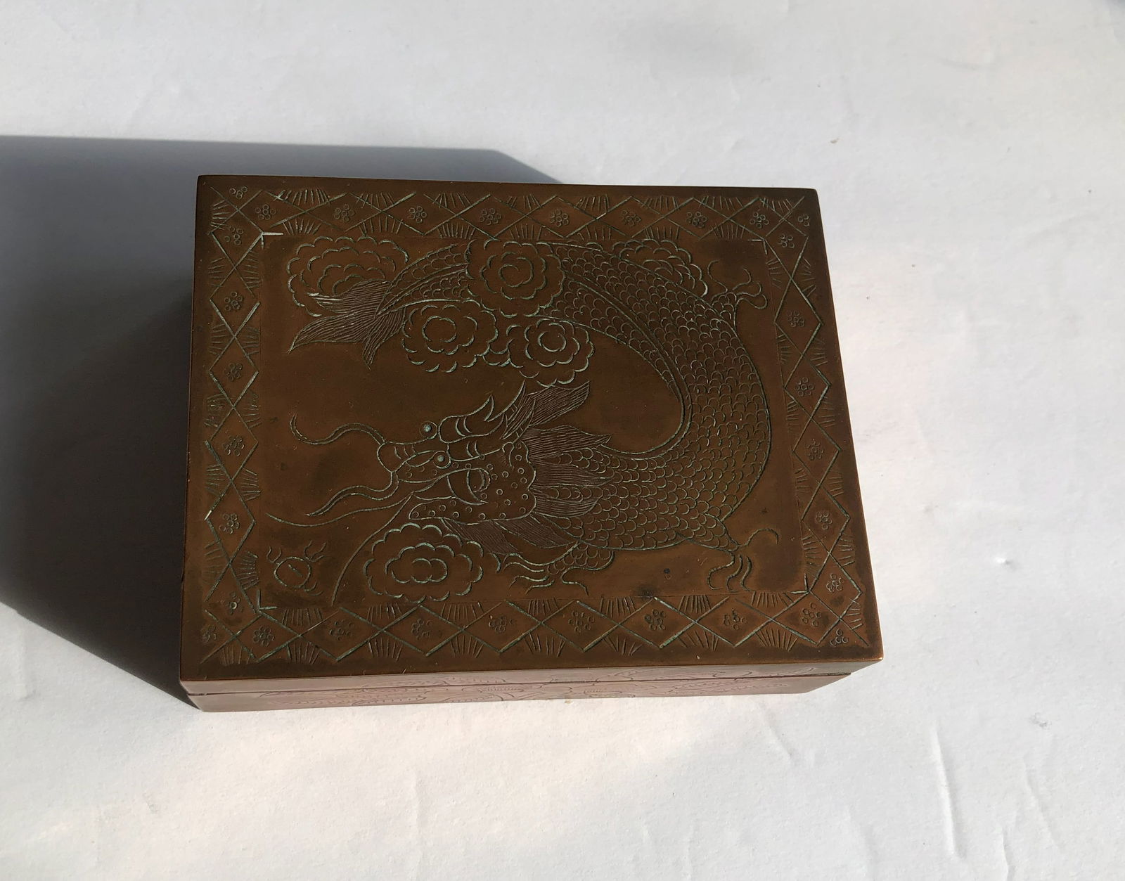 Antique Copper Box - 2