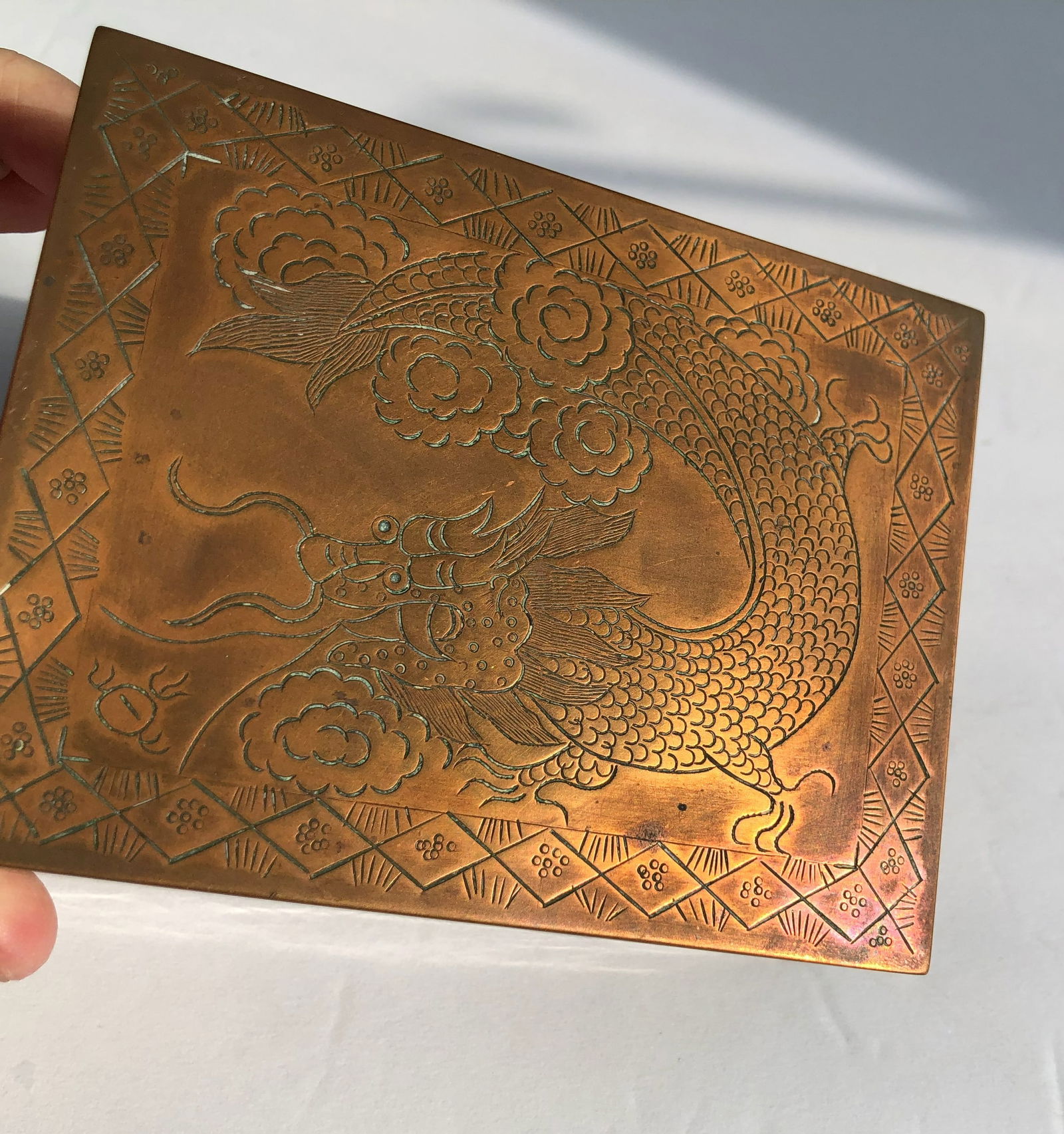 Antique Copper Box - 3