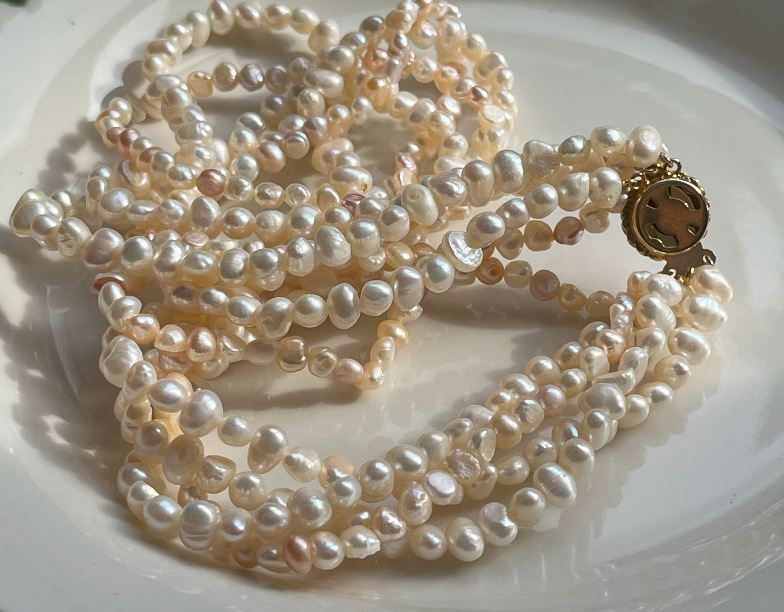 Vintage Pearl Necklace - 2