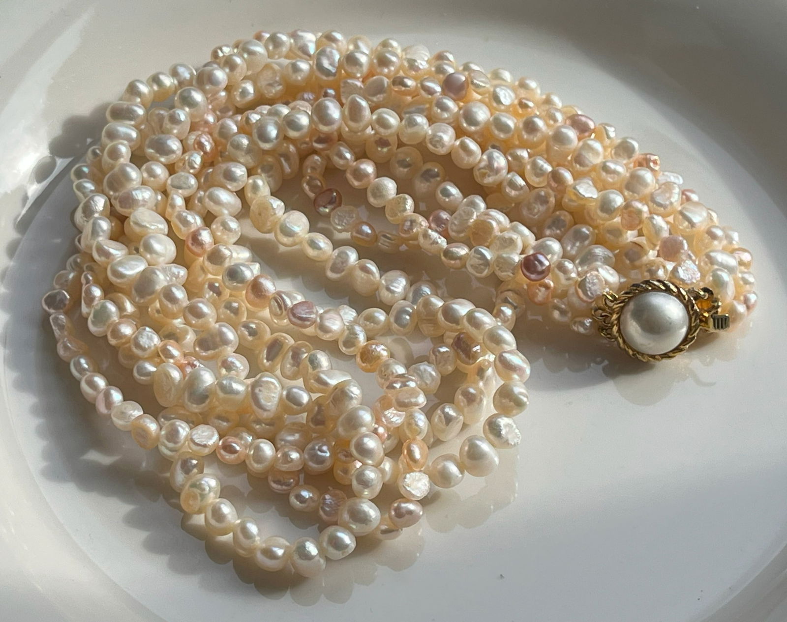 Vintage Pearl Necklace - 3