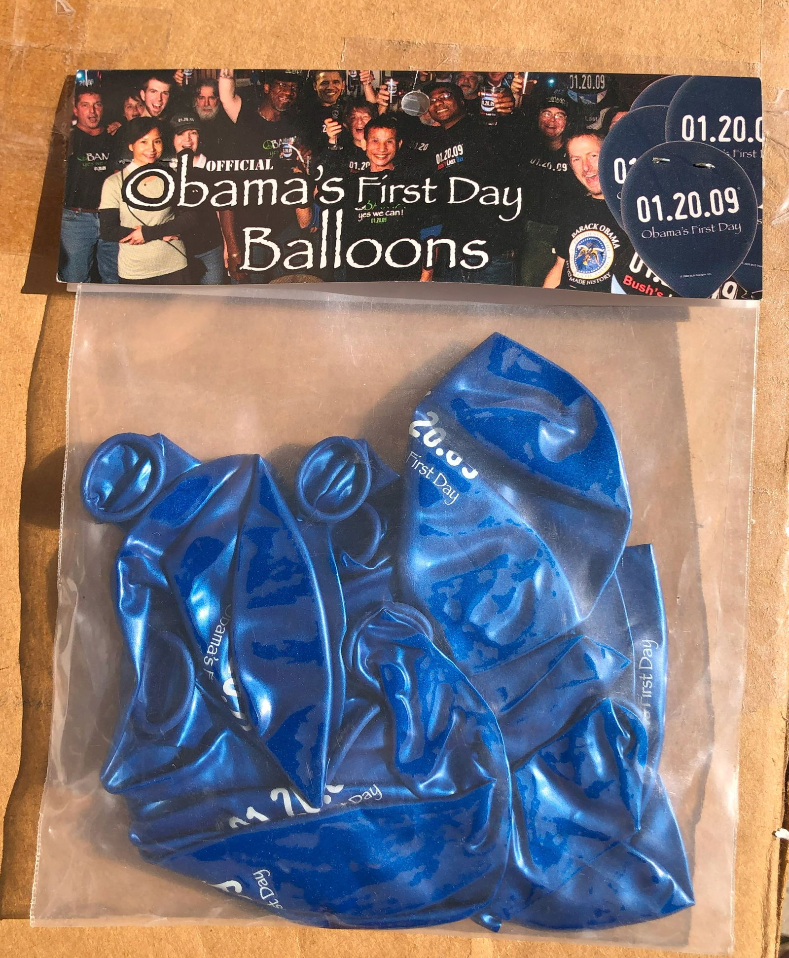 Obama's First Day Balloons Jan 20,2009: Obama's First Day Balloons Jan 20,2009