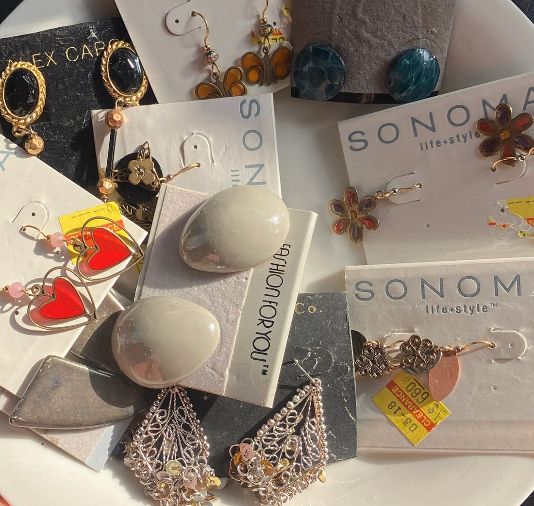 Group of Earrings: Group of Earrings