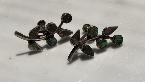 Pair of Silver Earrings