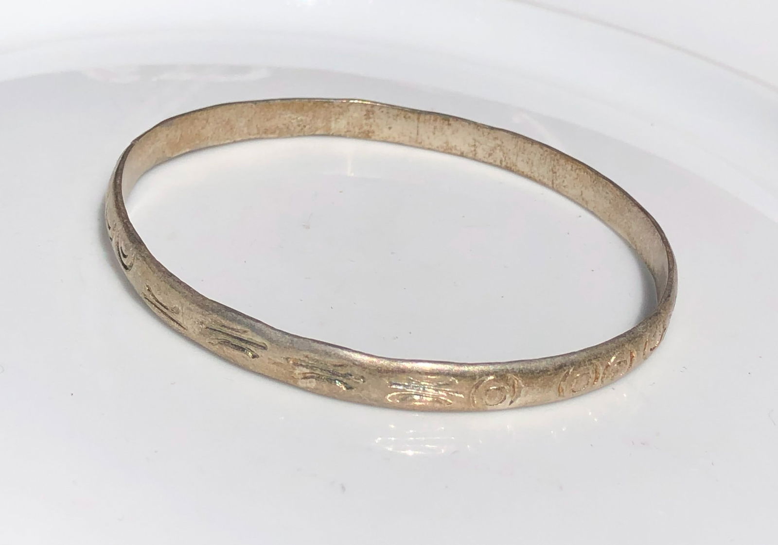 Vintage Silver Bracele: Vintage Silver Bracelet, weight 15.1g