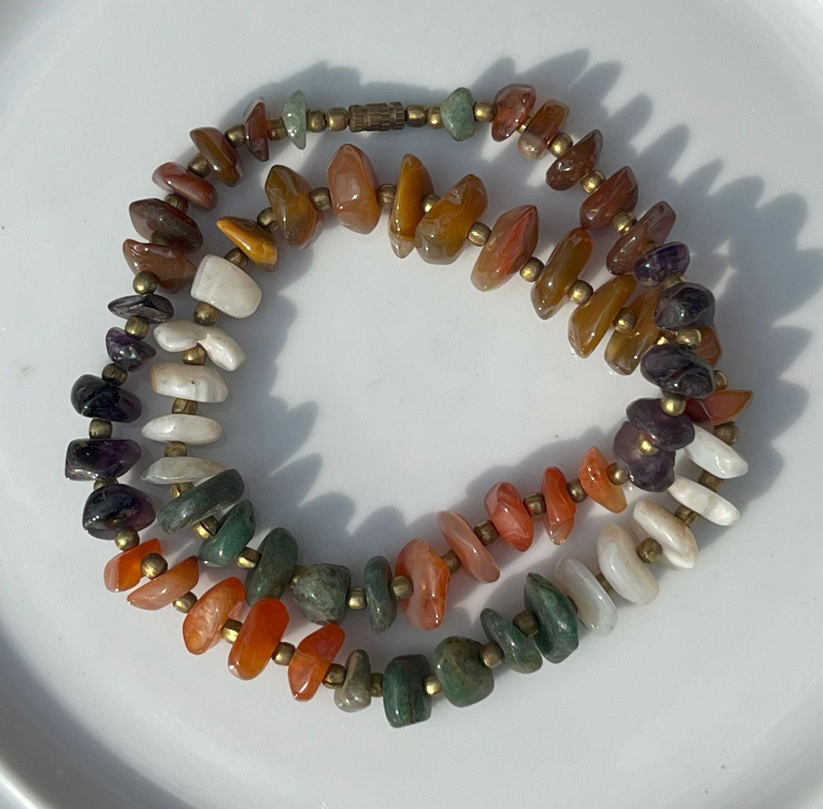 Vintage Carnelian Necklace: Vintage Carnelian Necklace