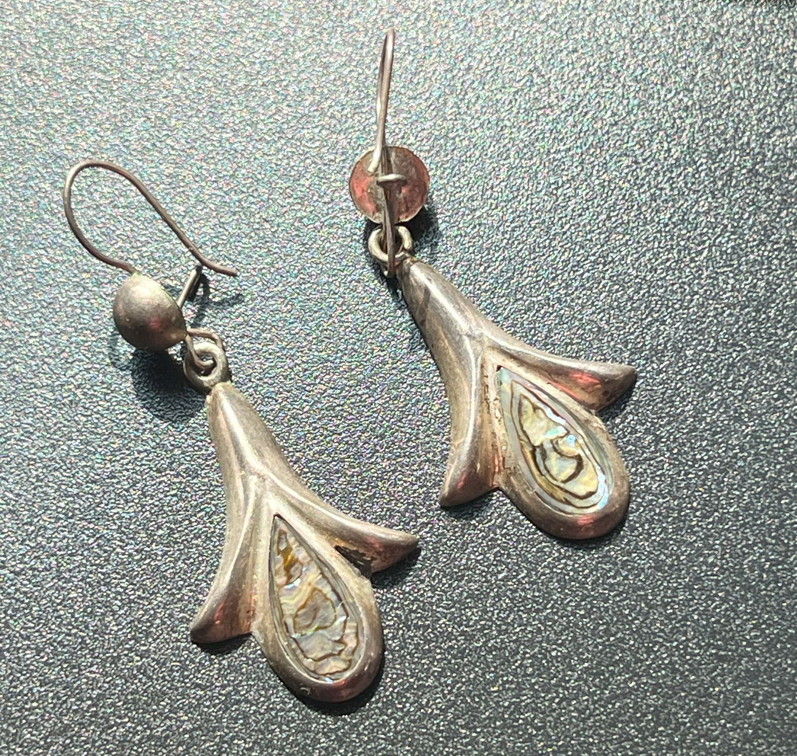 Pair of Silver Earrings: Pair of Silver Earrings