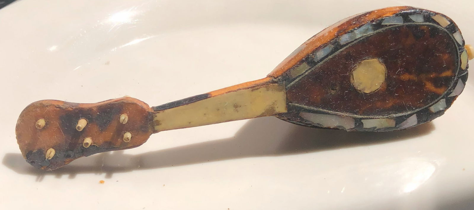 Antique Musical Instrument: Antique Musical Instrument, Size: 5.5"