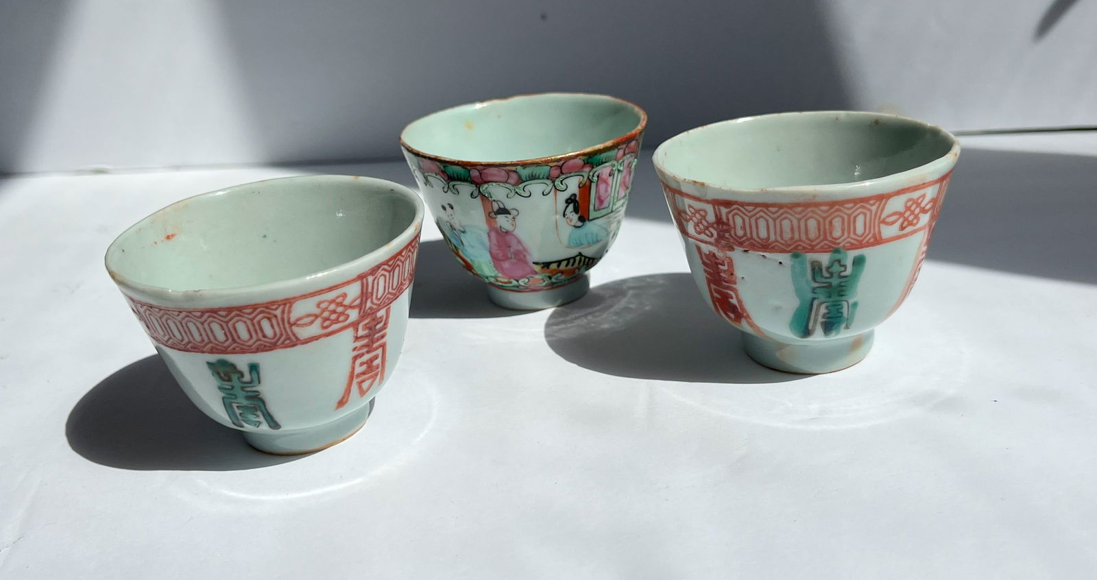 Three Antique Cups - 7