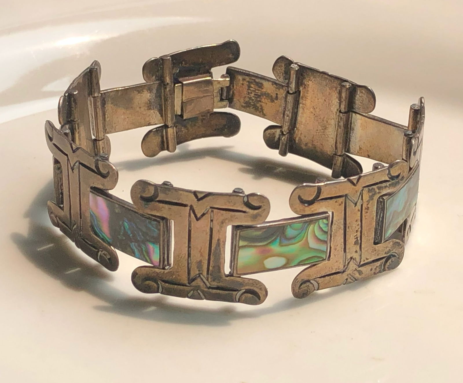 Vintage Silver Bracelet: Vintage Silver Bracelet, weight 30.5g