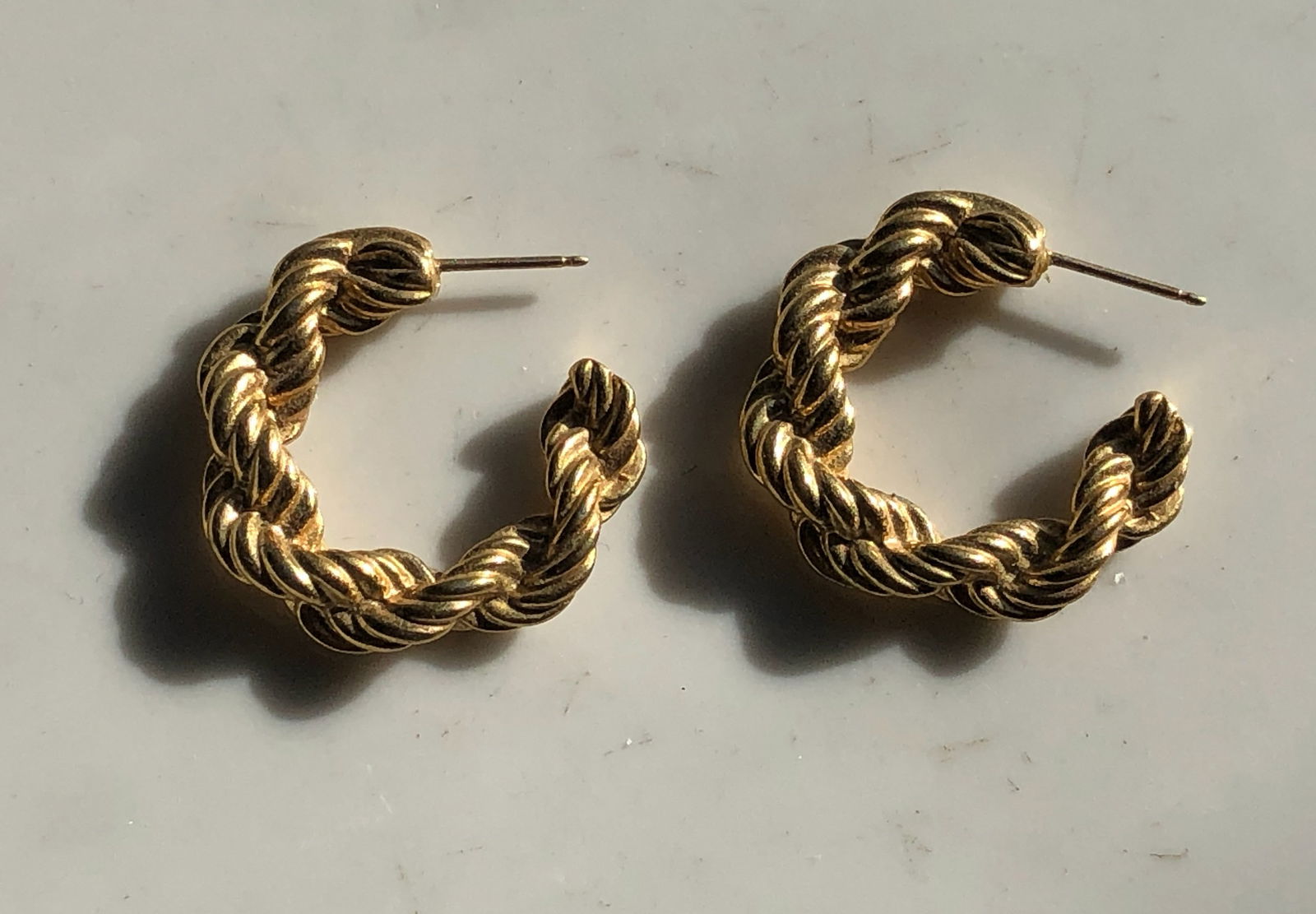 Pair of Gold Filled Earrings (1 of 2)